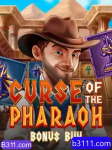Descubra as Aventuras de Curse of the Pharaoh Bonus Buy no B311.com